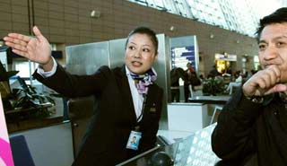 機(jī)場(chǎng)問詢員朱慧慧：做一名有思想的服務(wù)員