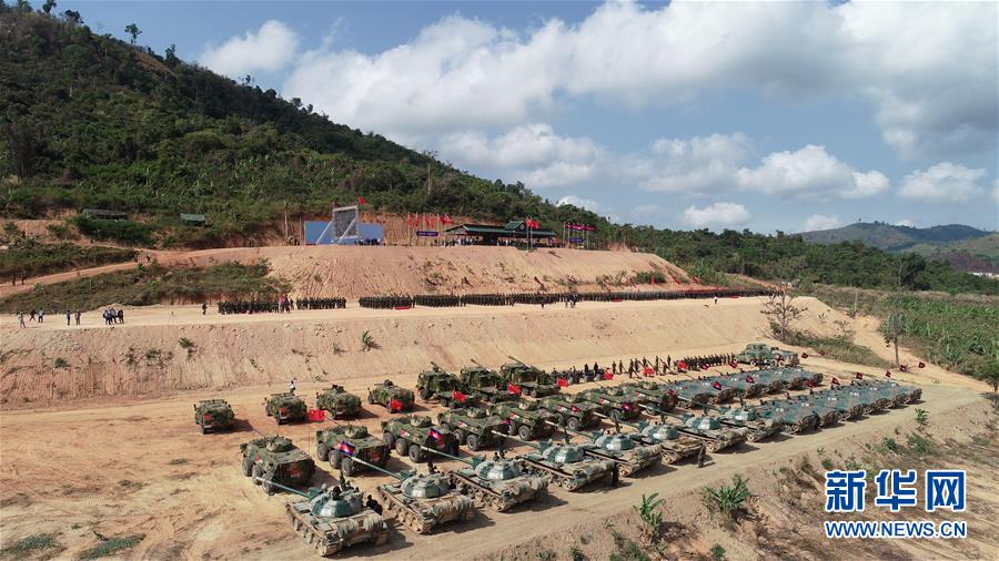 (國際·圖文互動)(2)“金龍-2020”中柬兩軍聯(lián)合訓(xùn)練在柬埔寨開訓(xùn)
