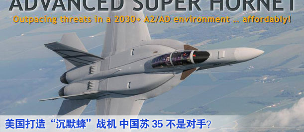 美國(guó)打造&ldquo;沉默蜂&rdquo;戰(zhàn)機(jī) 中國(guó)蘇35不是對(duì)手？