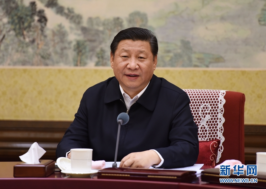 12月28日至29日，中共中央政治局召開(kāi)專題民主生活會(huì)，對(duì)照檢查踐行&ldquo;三嚴(yán)三實(shí)&rdquo;情況，討論研究加強(qiáng)黨風(fēng)廉政建設(shè)措施。中共中央總書(shū)記習(xí)近平主持會(huì)議并發(fā)表重要講話。新華社記者 李學(xué)仁 攝 