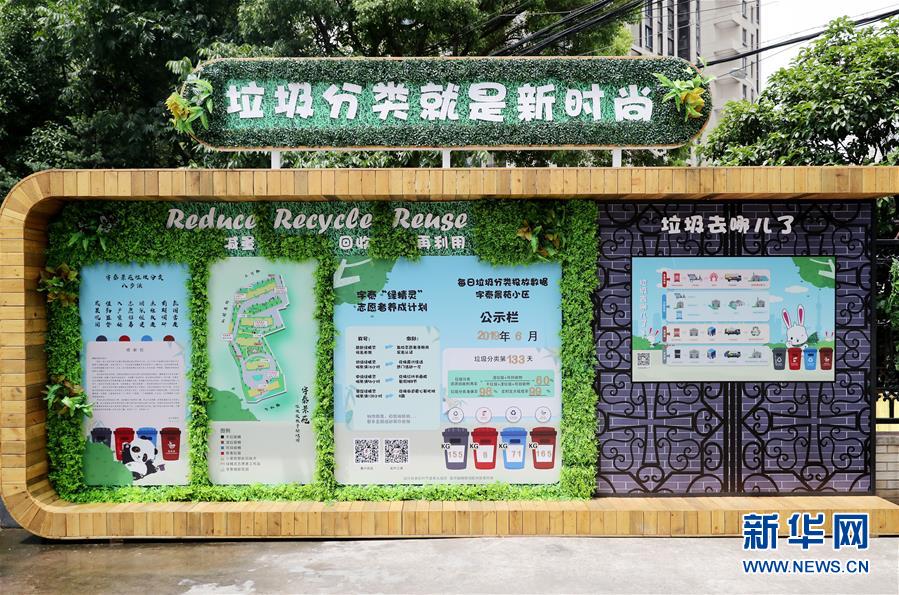 （新華全媒頭條&middot;圖文互動）（9）上海&ldquo;新時(shí)尚&rdquo;：用&ldquo;繡花功&rdquo;解垃圾分類&ldquo;大難題&rdquo;