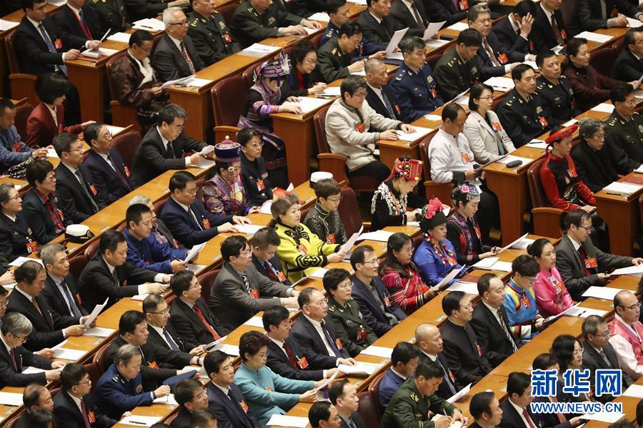 （兩會&middot;政協(xié)開幕&middot;XHDW）（4）全國政協(xié)十三屆二次會議在京開幕