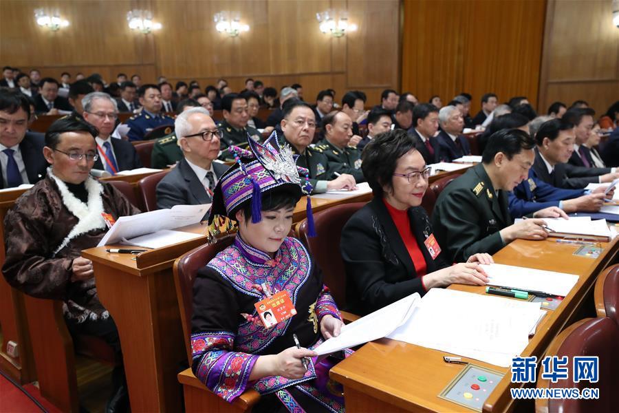 （兩會(huì)&middot;政協(xié)開幕&middot;XHDW）（8）全國政協(xié)十三屆二次會(huì)議在京開幕