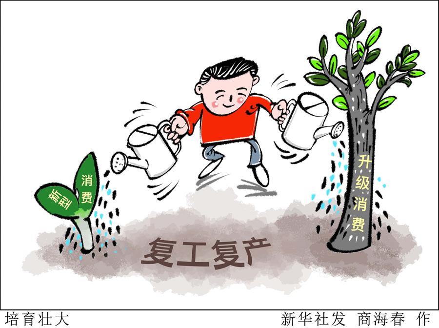 （圖表&middot;漫畫）［新華時(shí)評(píng)］培育壯大