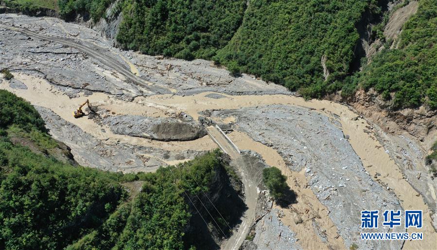 （防汛抗洪&middot;圖文互動）（3）七夕前夜，為莫諾村架起&ldquo;生命之橋&rdquo;