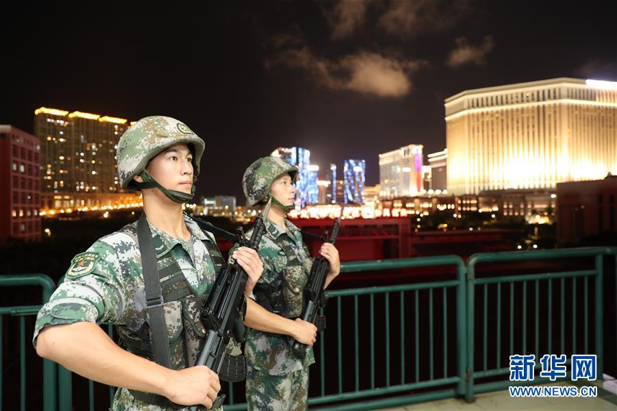 （在習近平強軍思想指引下&middot;我們在戰(zhàn)位報告&middot;圖文互動）（1）駐澳門部隊：濠江之畔，最可愛的人