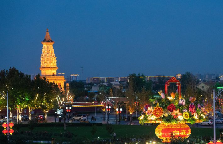 河北正定：古城保護(hù)、現(xiàn)代旅游寫新彩