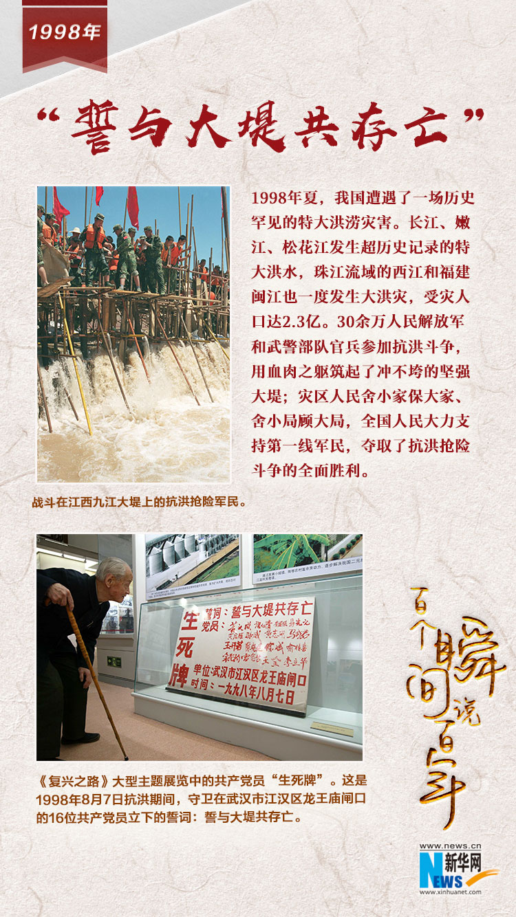1998，&ldquo;誓與大堤共存亡&rdquo;