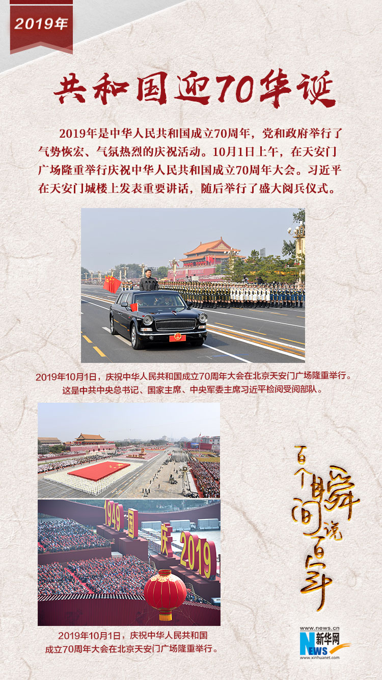 2019，共和國迎70華誕