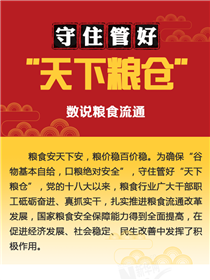 守住管好&ldquo;天下糧倉(cāng)&rdquo;&mdash;&mdash;數(shù)說糧食流通