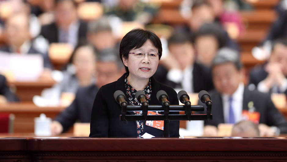 民革中央副主席、上海市委會(huì)主委，上海市人大常委會(huì)副主任 高小玫