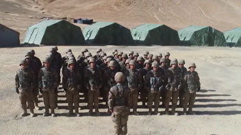 銘記烈士，致敬英雄！加勒萬(wàn)河谷沖突現(xiàn)場(chǎng)視頻公開(kāi)