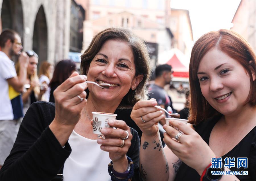 （國(guó)際）（1）&ldquo;歐洲巧克力節(jié)&rdquo;在意大利佩魯賈開幕