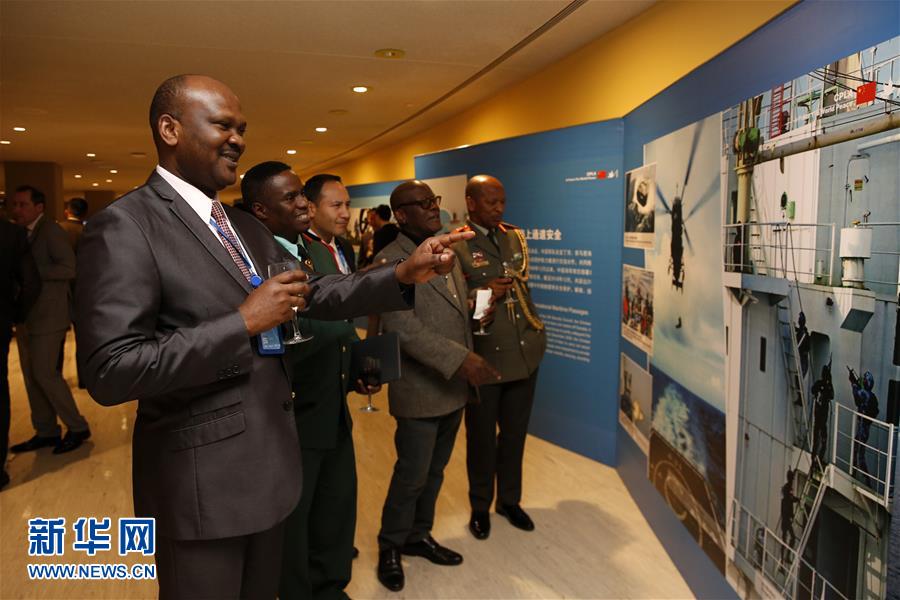 （國(guó)際&middot;圖文互動(dòng)）（1）&ldquo;維護(hù)世界和平的中國(guó)軍隊(duì)&rdquo;主題展覽在聯(lián)合國(guó)總部開幕