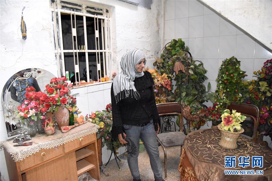 （國(guó)際&middot;圖文互動(dòng)）（9）通訊：敘利亞危機(jī)爆發(fā)8周年：廢墟中&ldquo;療傷&rdquo;的東古塔