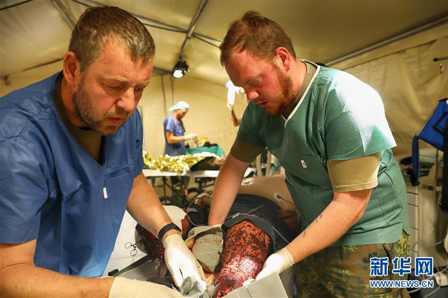 （國際&middot;圖文互動）（5）&ldquo;共同的理念，讓合作更深入更順暢&rdquo;&mdash;&mdash;走進(jìn)中德&ldquo;聯(lián)合救援-2019&rdquo;衛(wèi)勤實(shí)兵聯(lián)合演習(xí)德方野戰(zhàn)二級醫(yī)院