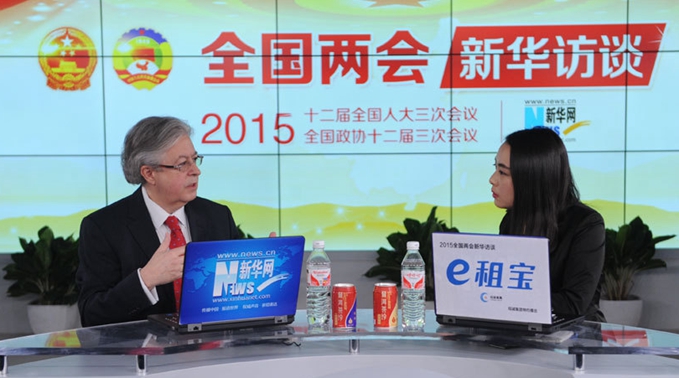 瑞士駐華大使戴尚賢接受新華網(wǎng)獨(dú)家&ldquo;兩會(huì)&rdquo;訪(fǎng)談
