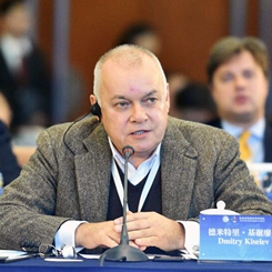 今日俄羅斯國際新聞通訊社社長基謝廖夫呼吁建立金磚國家信息網(wǎng)、金磚國家電臺