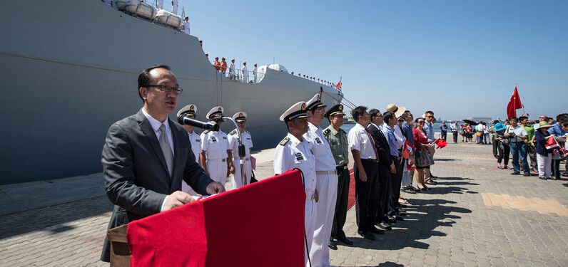 友誼、和平、交流、合作：中國(guó)海軍152艦艇編隊(duì)到訪埃及