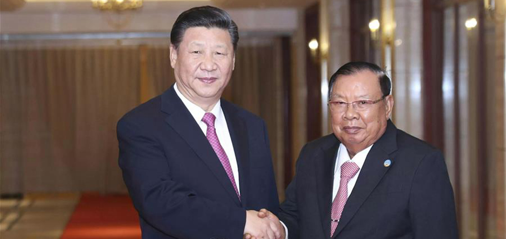 習近平再次會見老撾人民革命黨中央委員會總書記、國家主席本揚