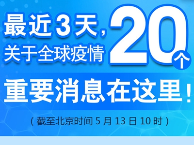【圖解】最近3天，關(guān)于全球疫情20個(gè)重要消息在這里！