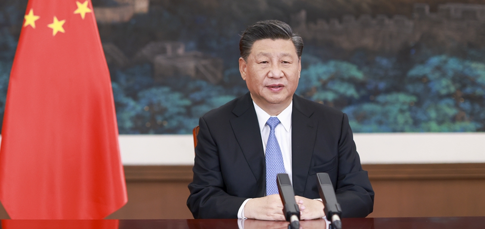 習近平在二十國集團領導人利雅得峰會&ldquo;守護地球&rdquo;主題邊會上致辭